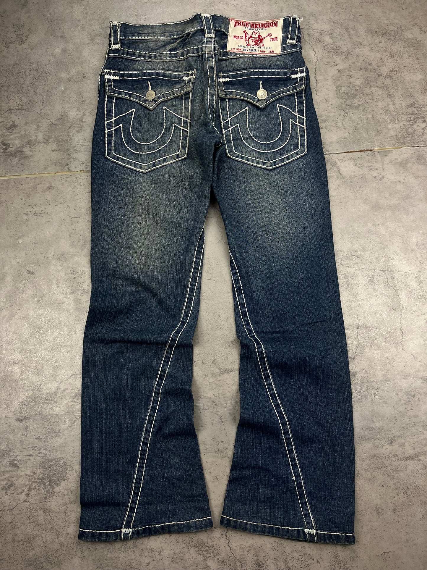 Y2K Retro True Religion Bootcut Flare Jeans Low Rise Vintage