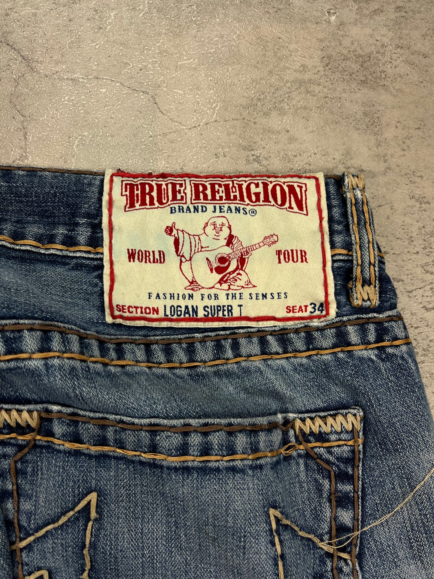 True Religion Vintage Y2k Baggy Jeans Pasha Style
