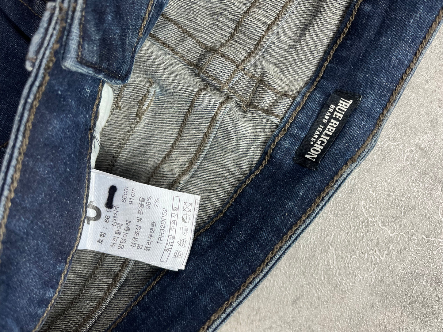 Vintage True Religion Straight Skinny Jeans