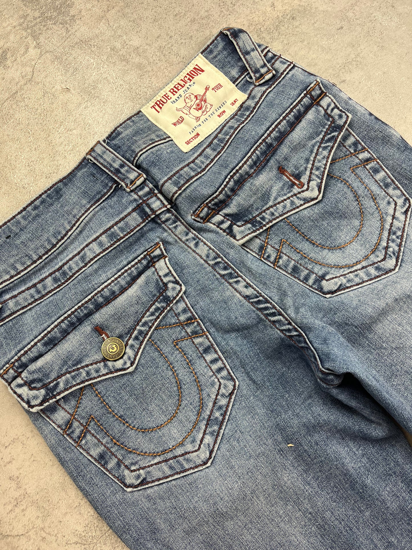 Vintage Straight/Skinny True Religion Jeans