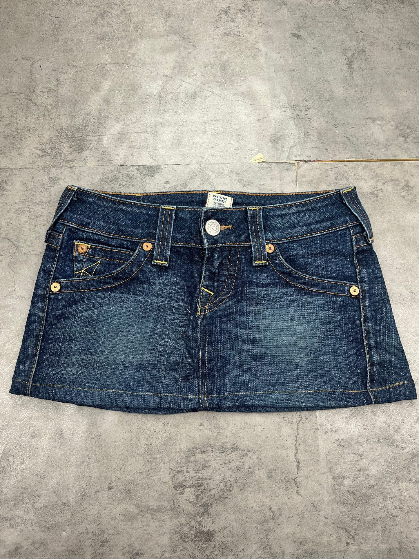 Mini Y2k Vintage True Religion Jeans Rock