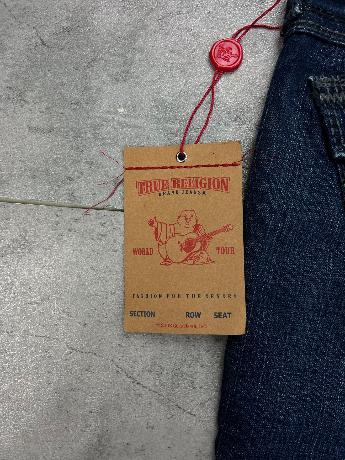 Lowwaist True Religion Deadstock Y2k Bootcut Flared Jeans