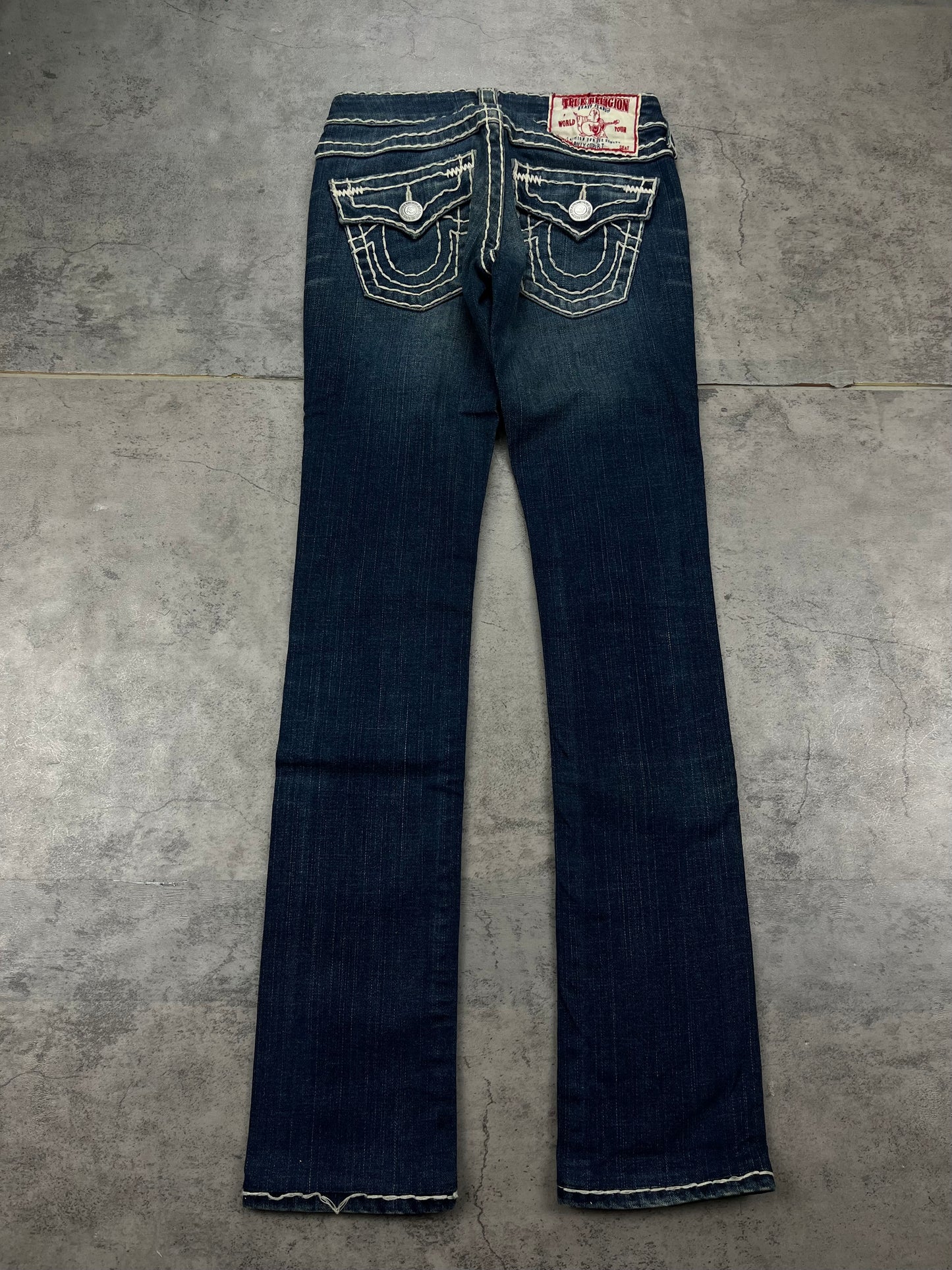Lowwaist True Religion Jeans Y2k Flared Lowrise