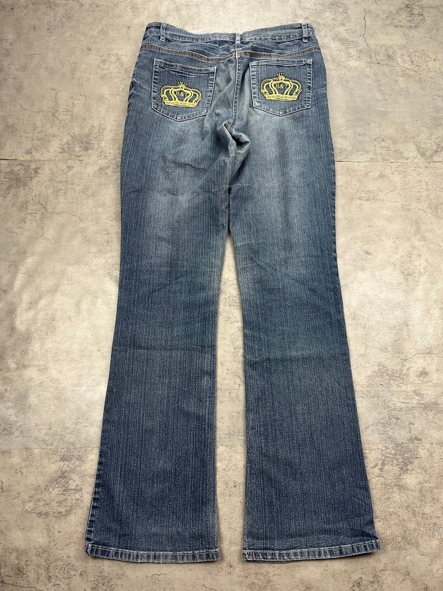 Vintage Victoria Beckham Style Bootcut Jeans