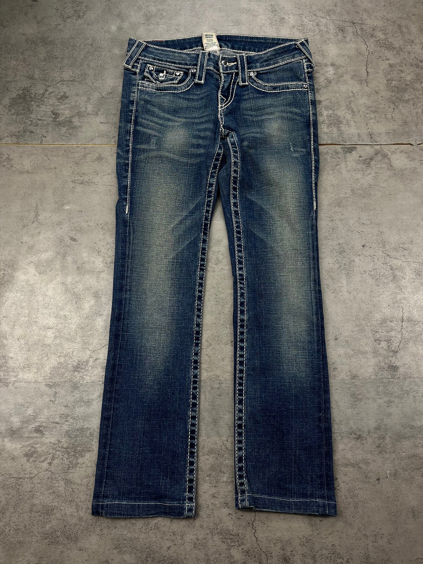 Vintage True Religion Y2k Lowwaist Jeans Glitzer