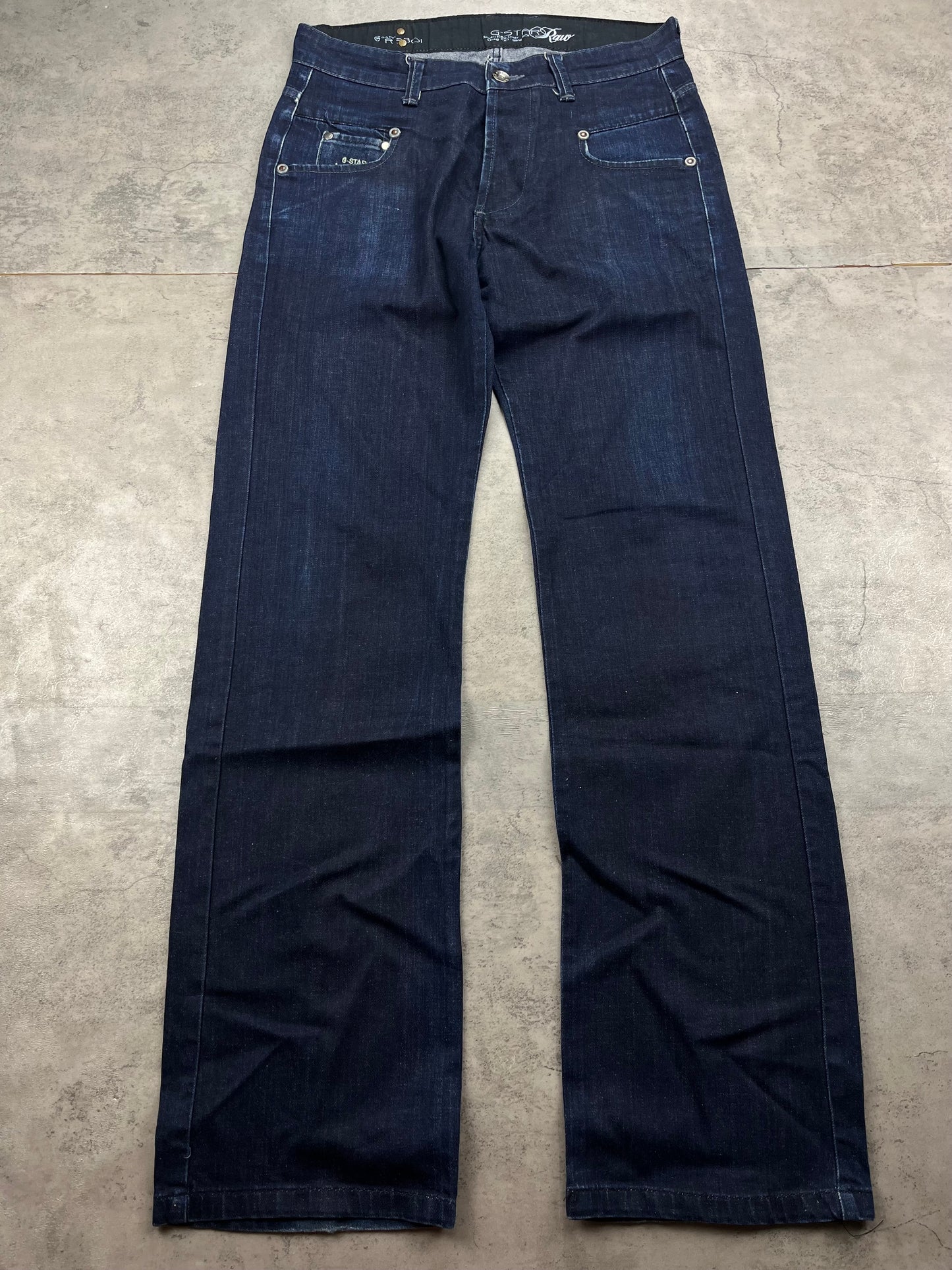 Embroidered G-Star RAW Baggy Jeans Y2k Vintage