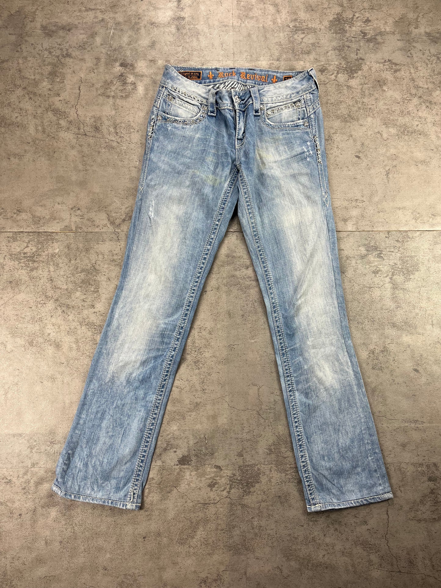 Rock revival Frauen Jeans W28
