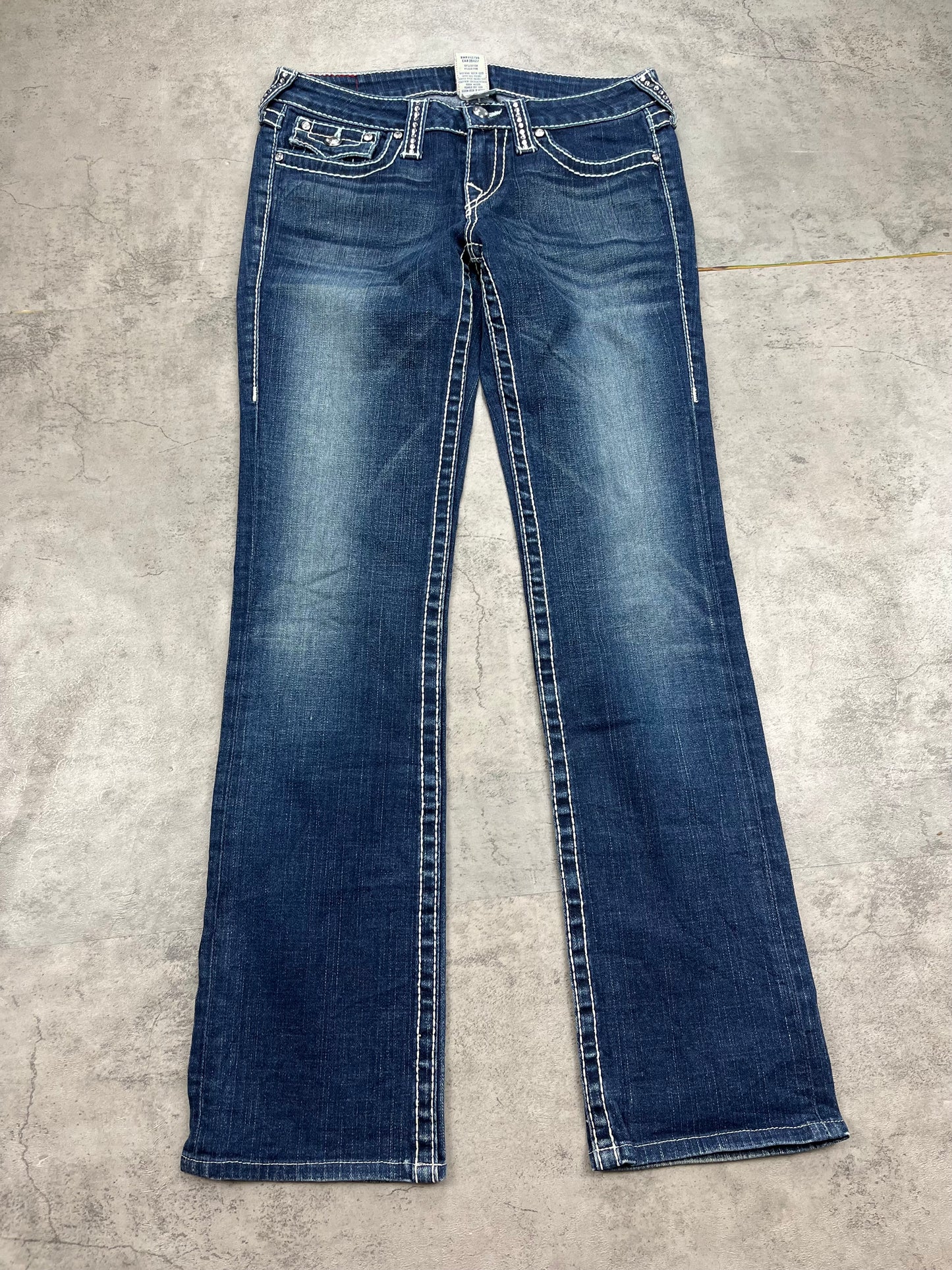 Ultra Rare True Religion With Strassstein Bootcut Lowwaist
