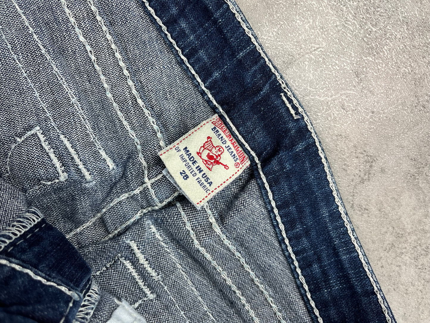 Ultra Rare True Religion With Strassstein Bootcut Lowwaist