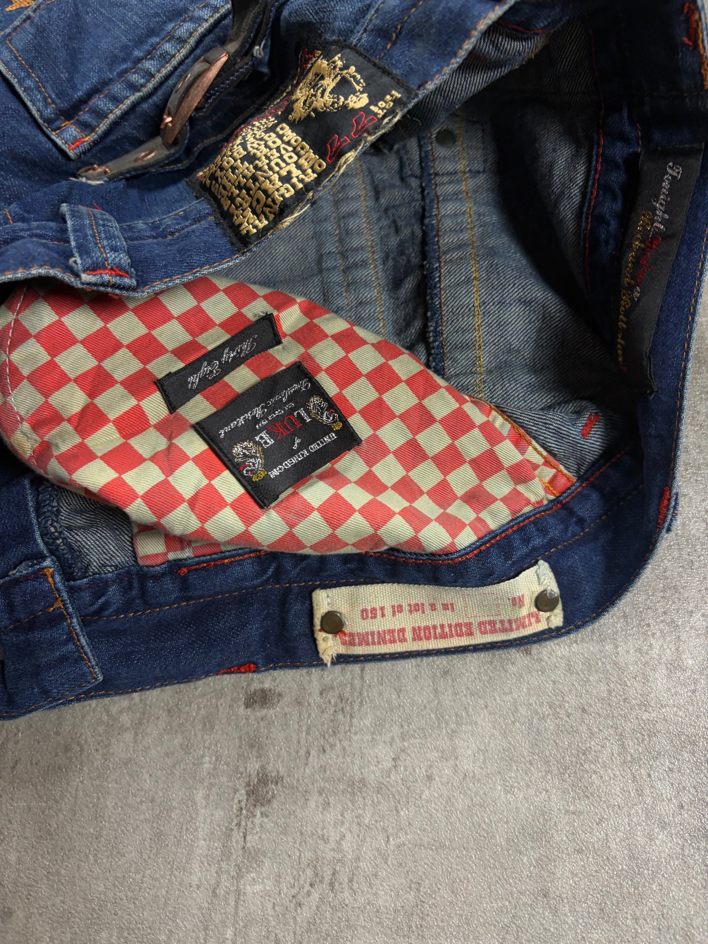 Japanese Washed Y2k denim Pasha Style