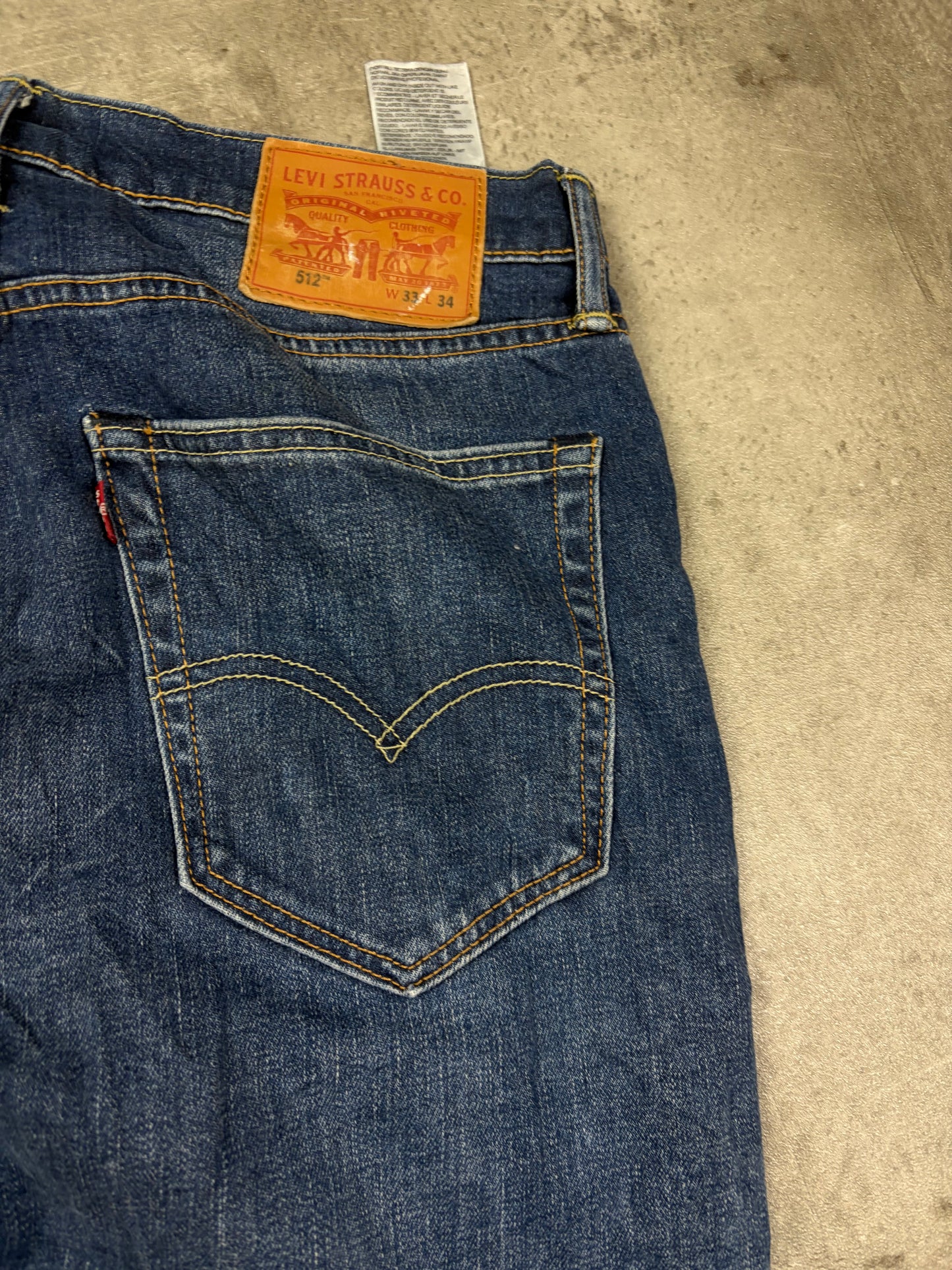 Levis 512 Straight fit Jeans