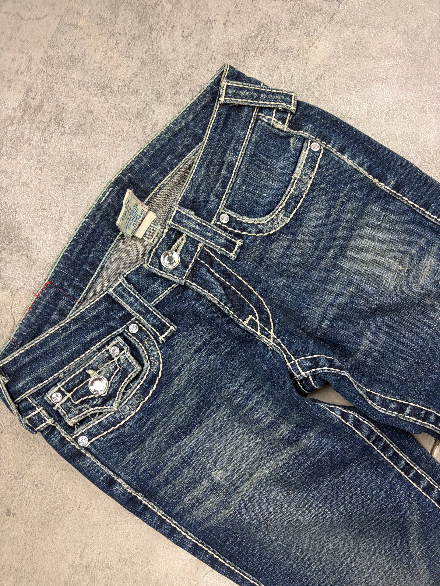 True Religion Bootcut Low Waist Jeans