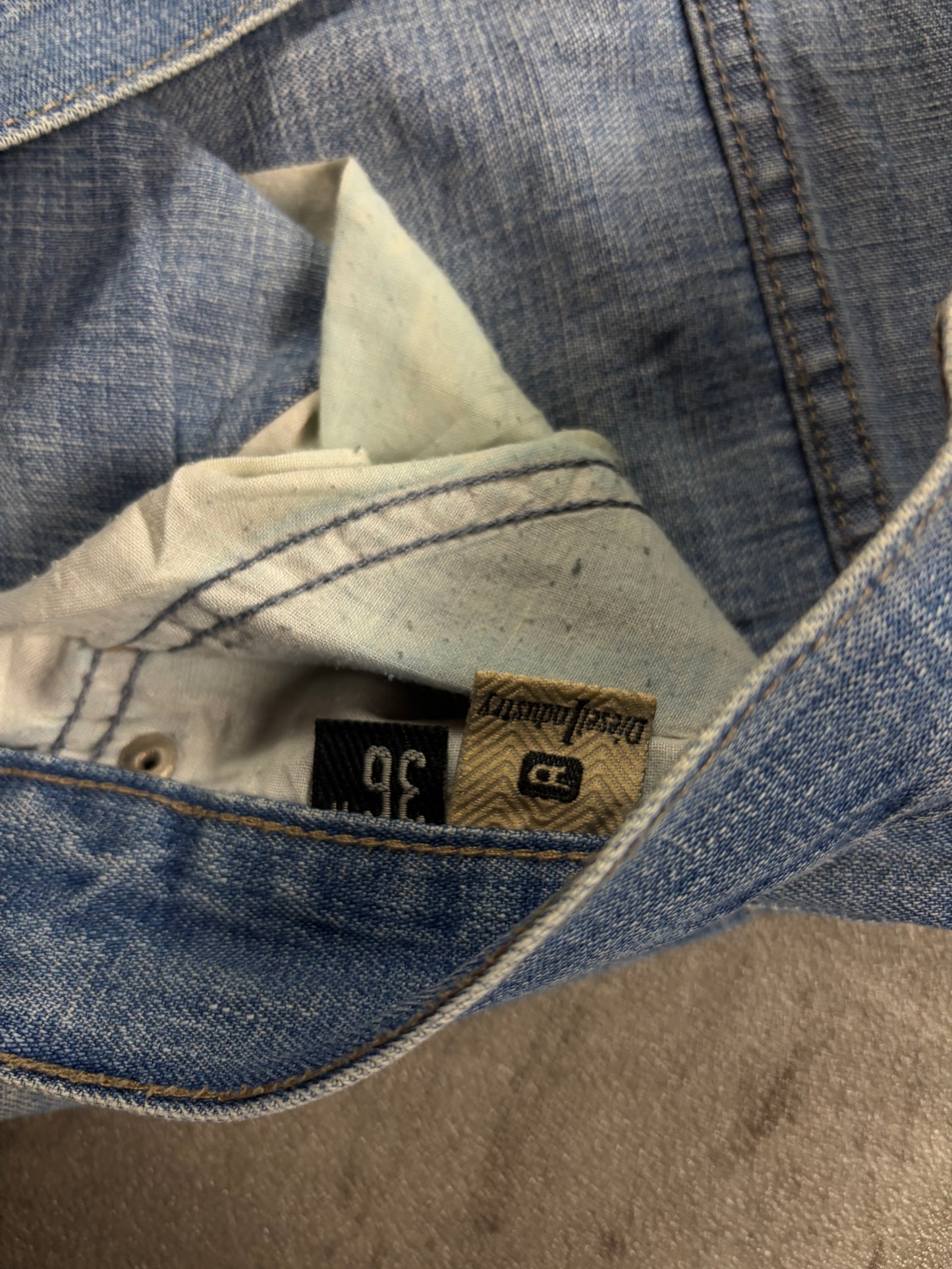 Diesel y2k Baggy Straight Fit Jeans