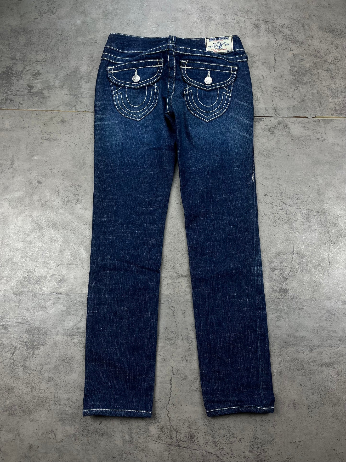 True Religion Lowwaist Y2k Straight Jeans