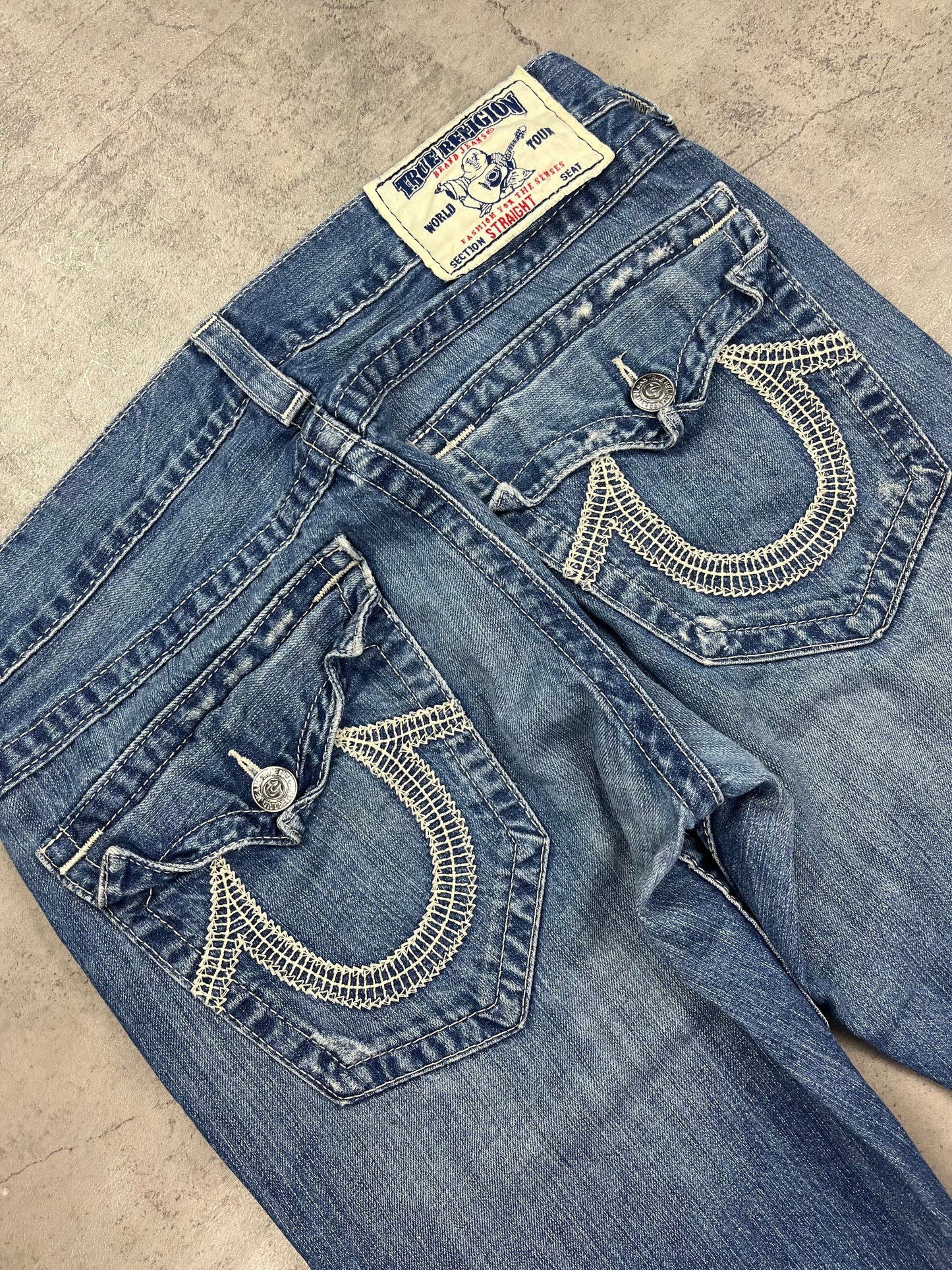 True Religion Section Straight Jeans