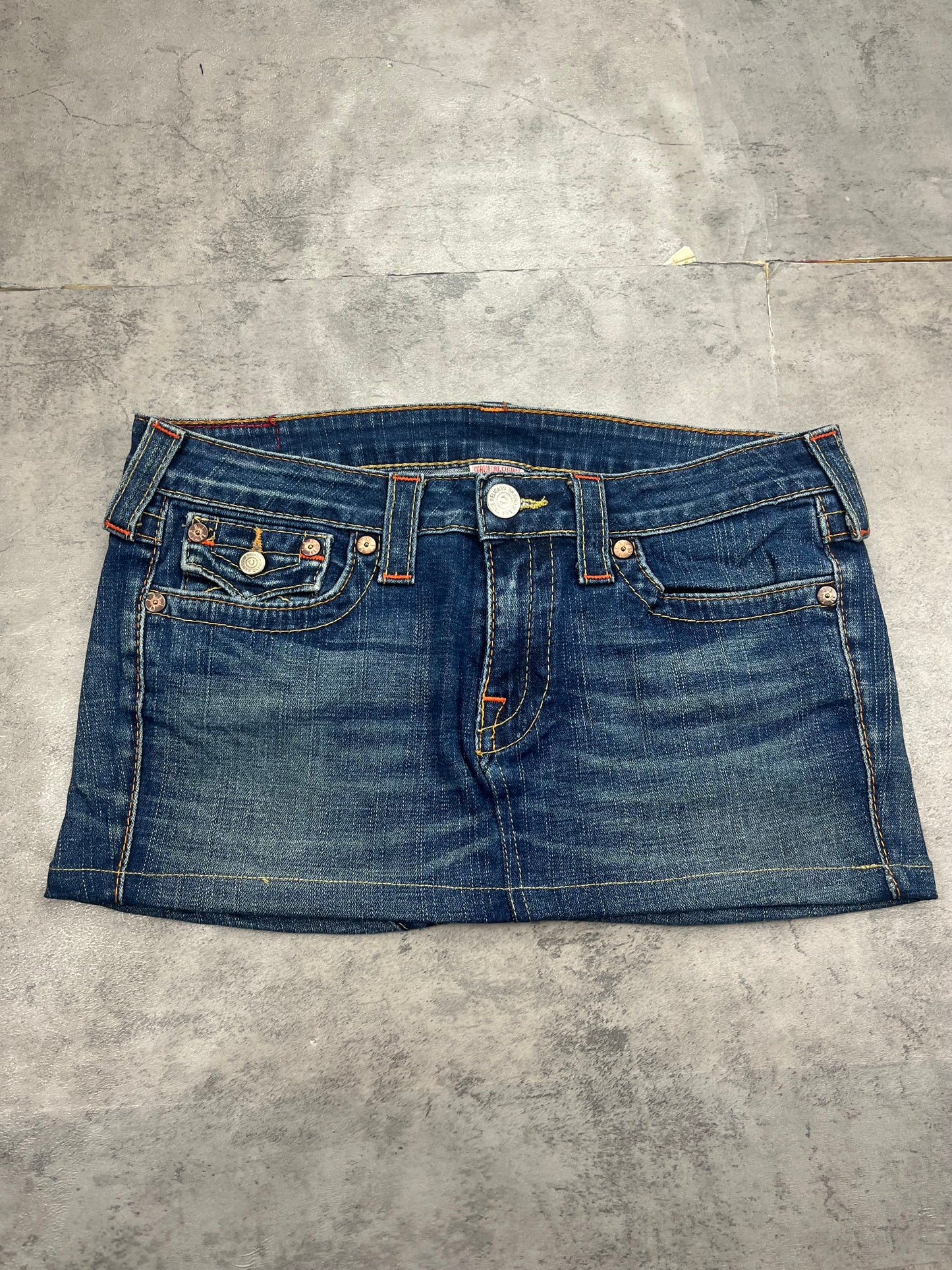 Mini Y2k Vintage True Religion Jeans Rock