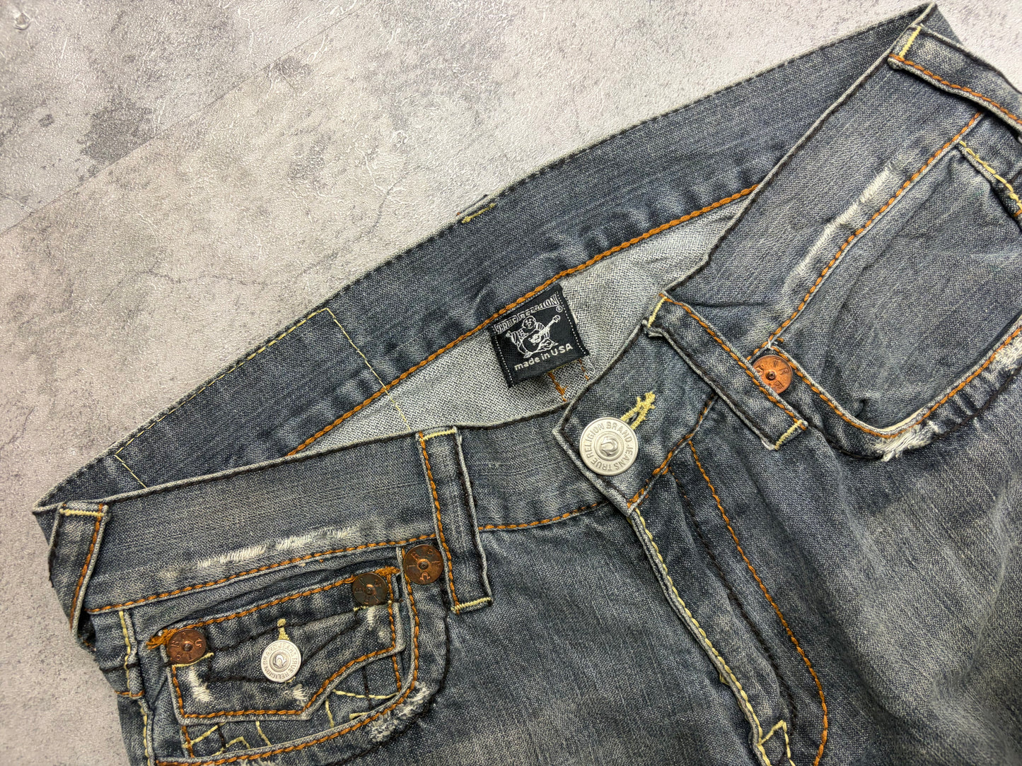 True Religion Rare Bootcut Denim Jeans