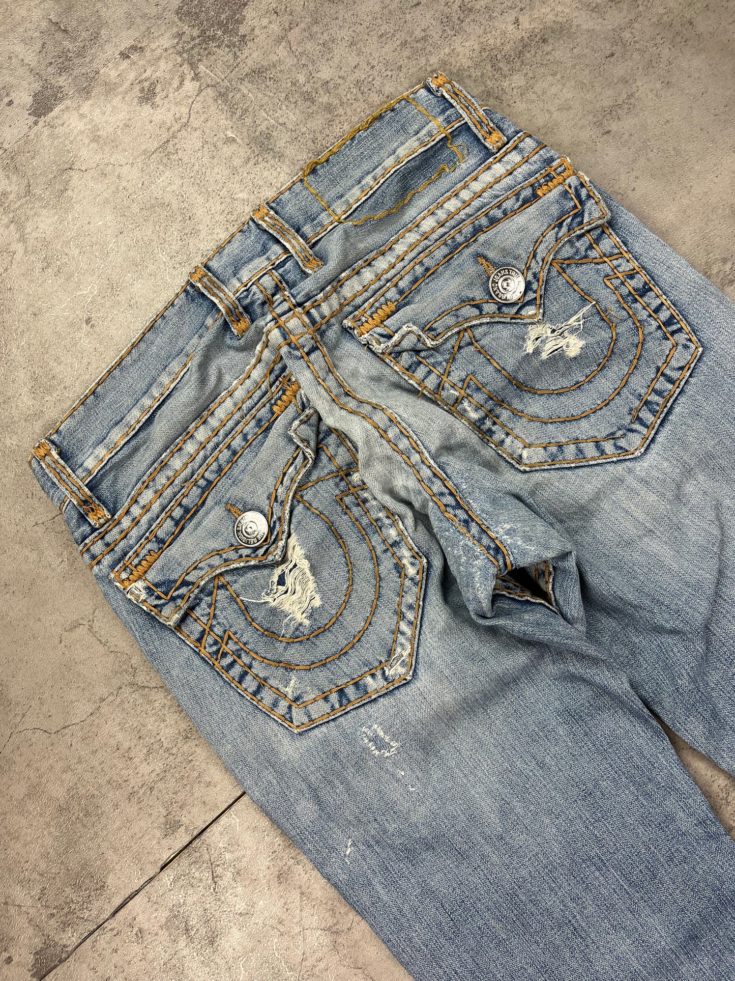 Vintage Y2k Straight True Religion Jeans