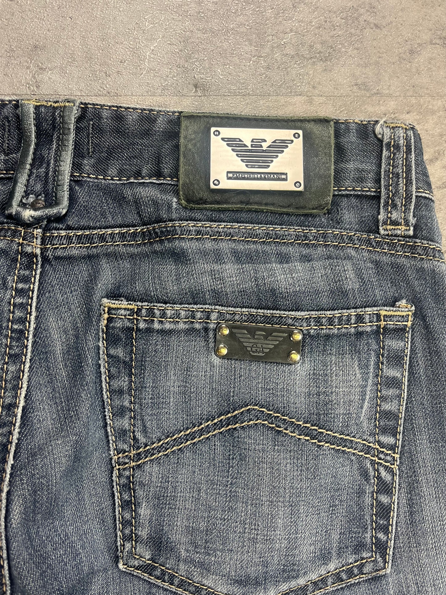 Vintage Y2k Armani Straight Jeans W31