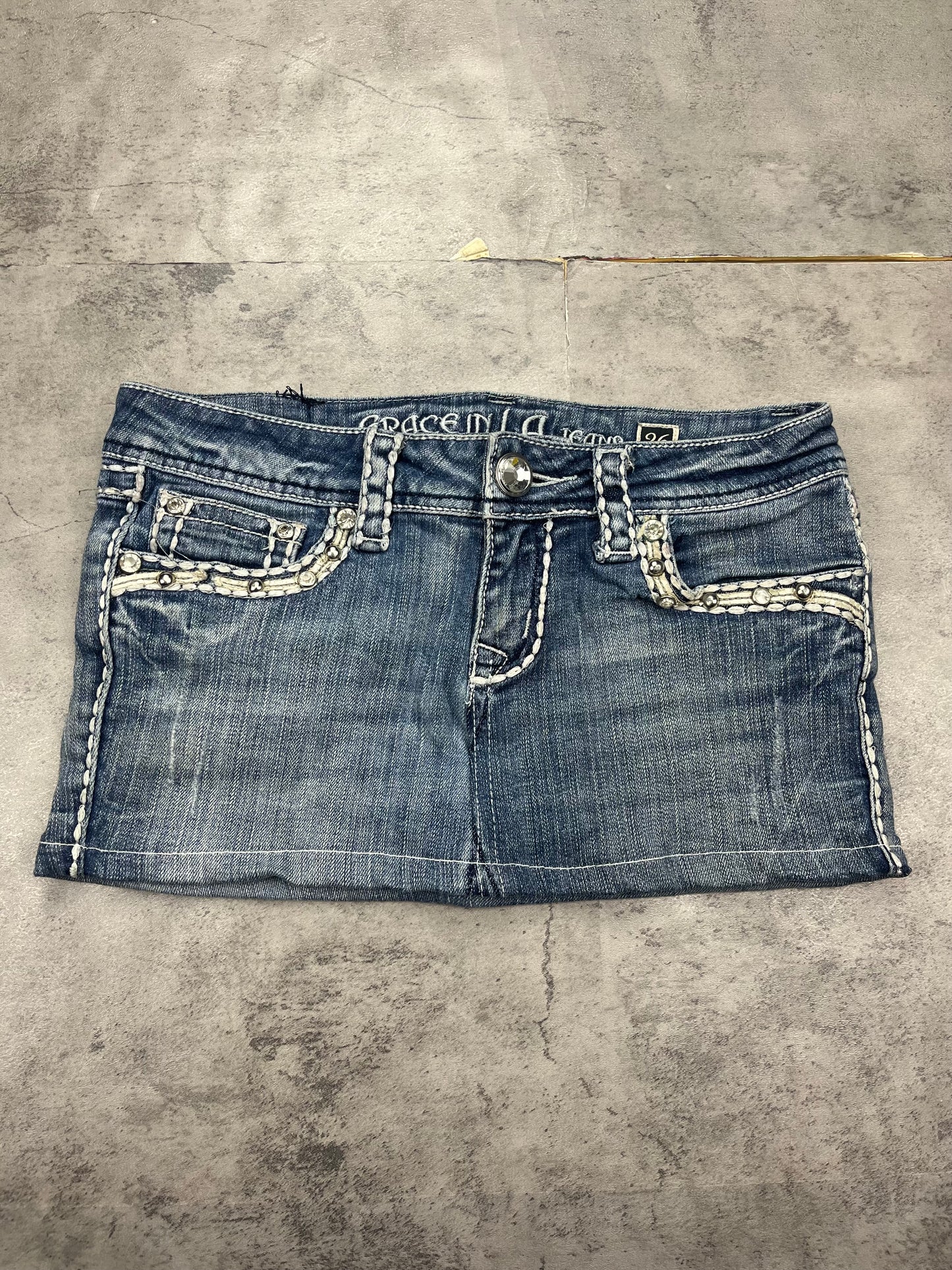 Mini Grace in LA Jeans Rock