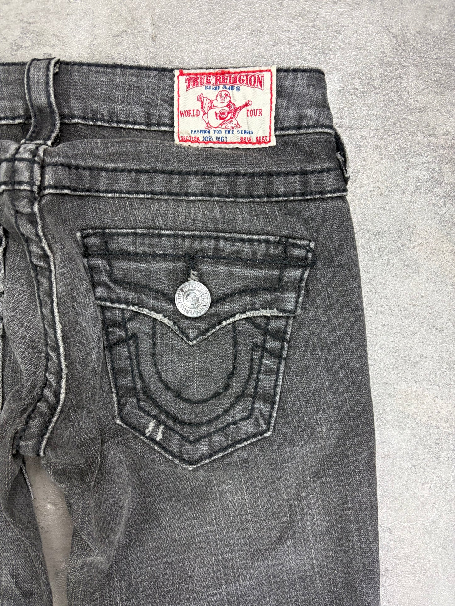 Vintage True Religion Lowrise Flared Lowwaist Bootcut Y2k Jeans