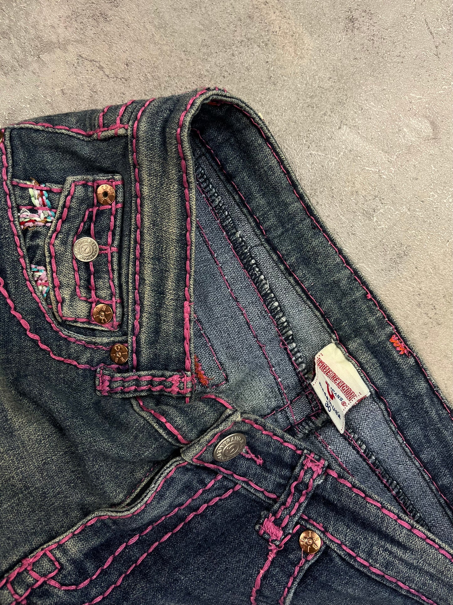 Vintage Bootcut True Religion Jeans Y2k