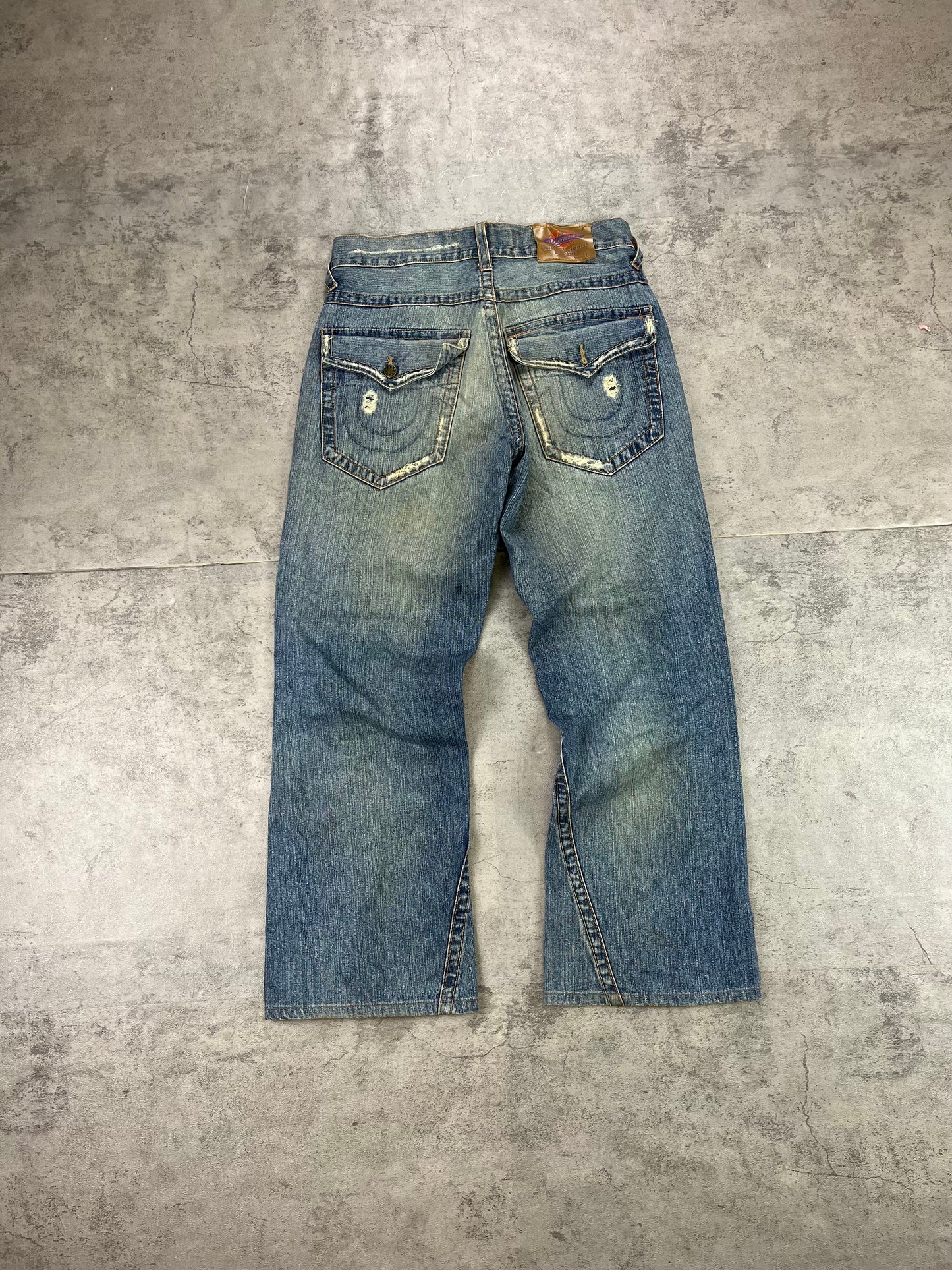 Apraze Bootcut Baggy Jeans W32