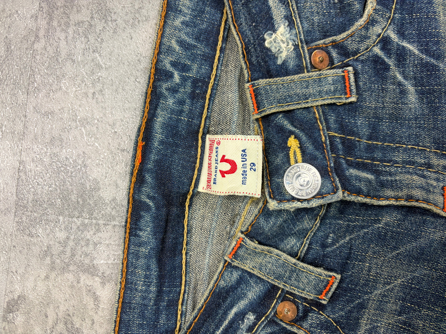 True Religion Flared Denim Bootcut Y2K
