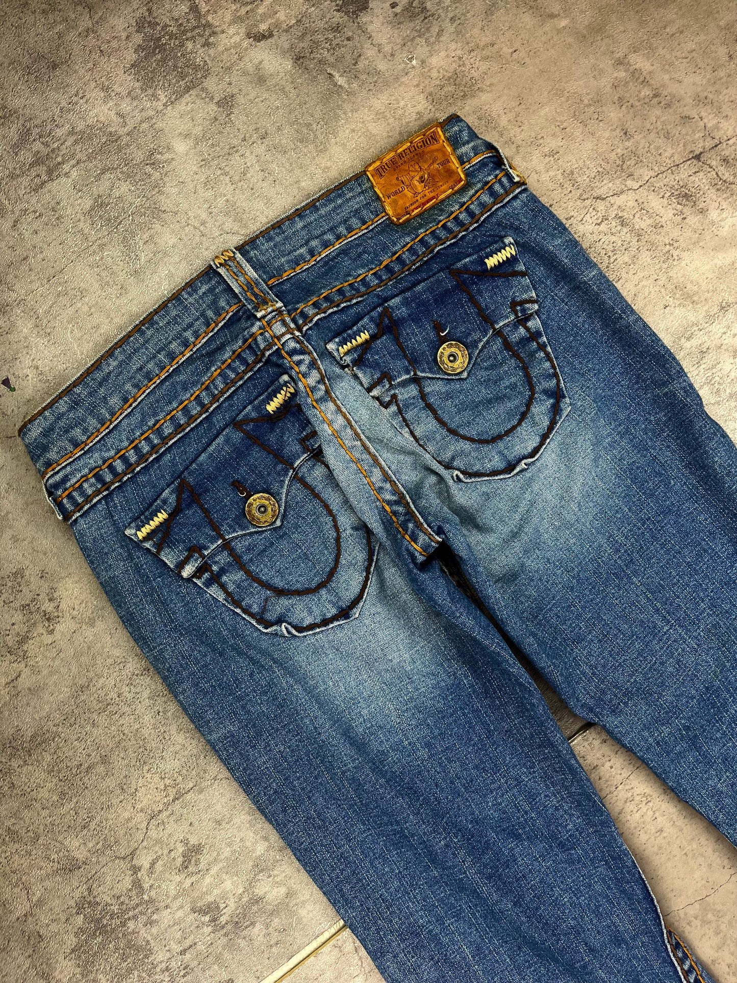 Vintage True Religion Lowwaist Y2k Bootcut Jeans