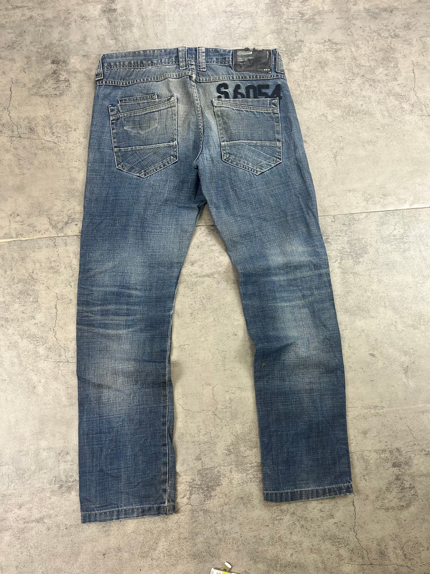 Vintage Y2k S6054 Straight Jeans W34