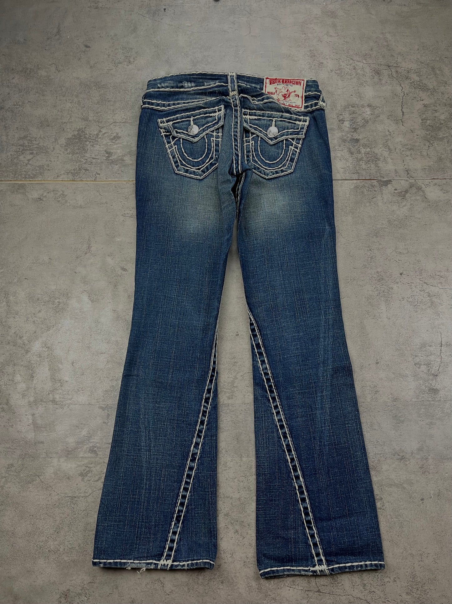 Lowwaist True Religion Bootcut Jeans Vintage Y2k