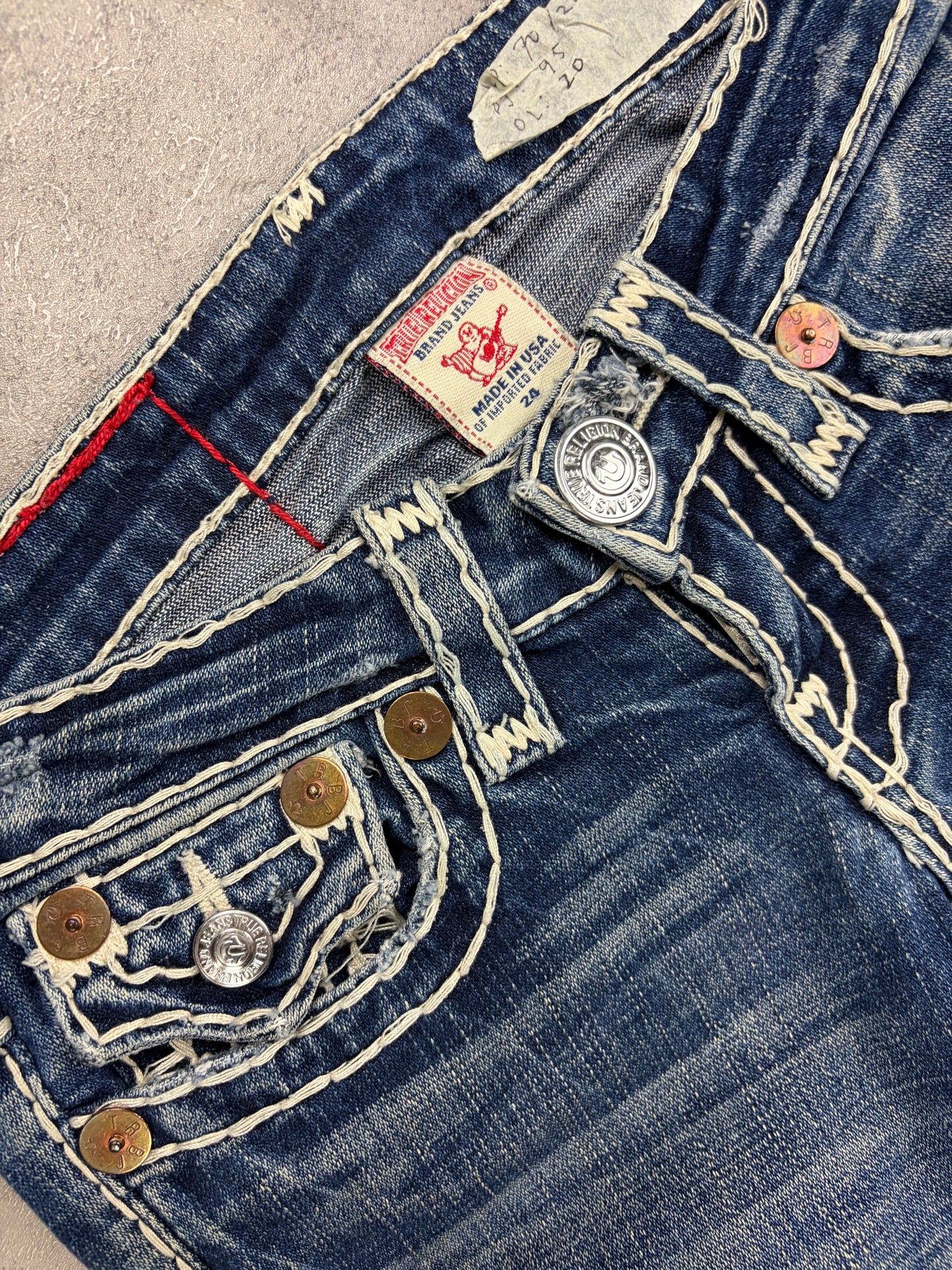 True Religion Lowwaist Flared Bootcut Jeans Y2k