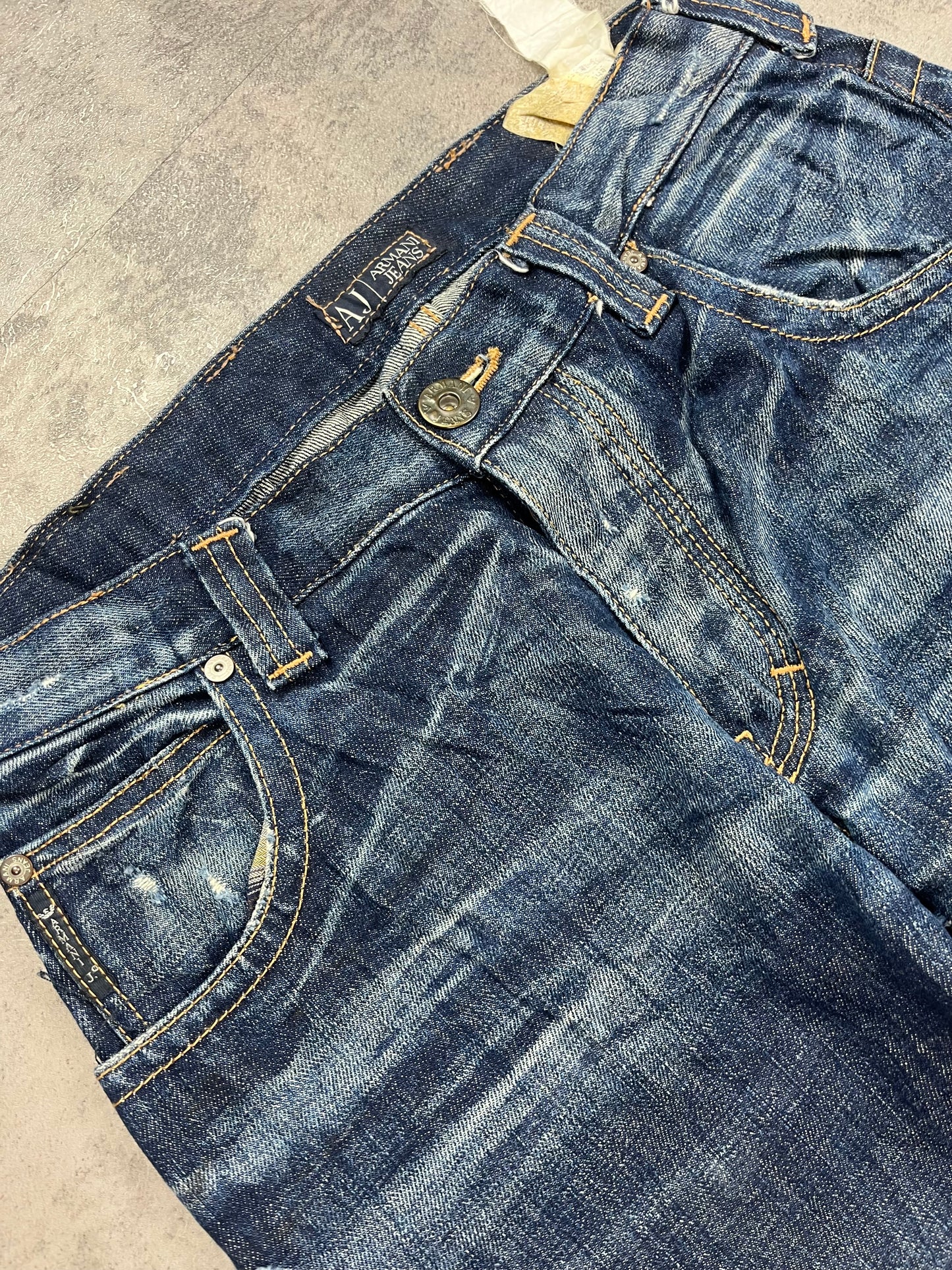 Vintage Y2k Armani Jeans Straight