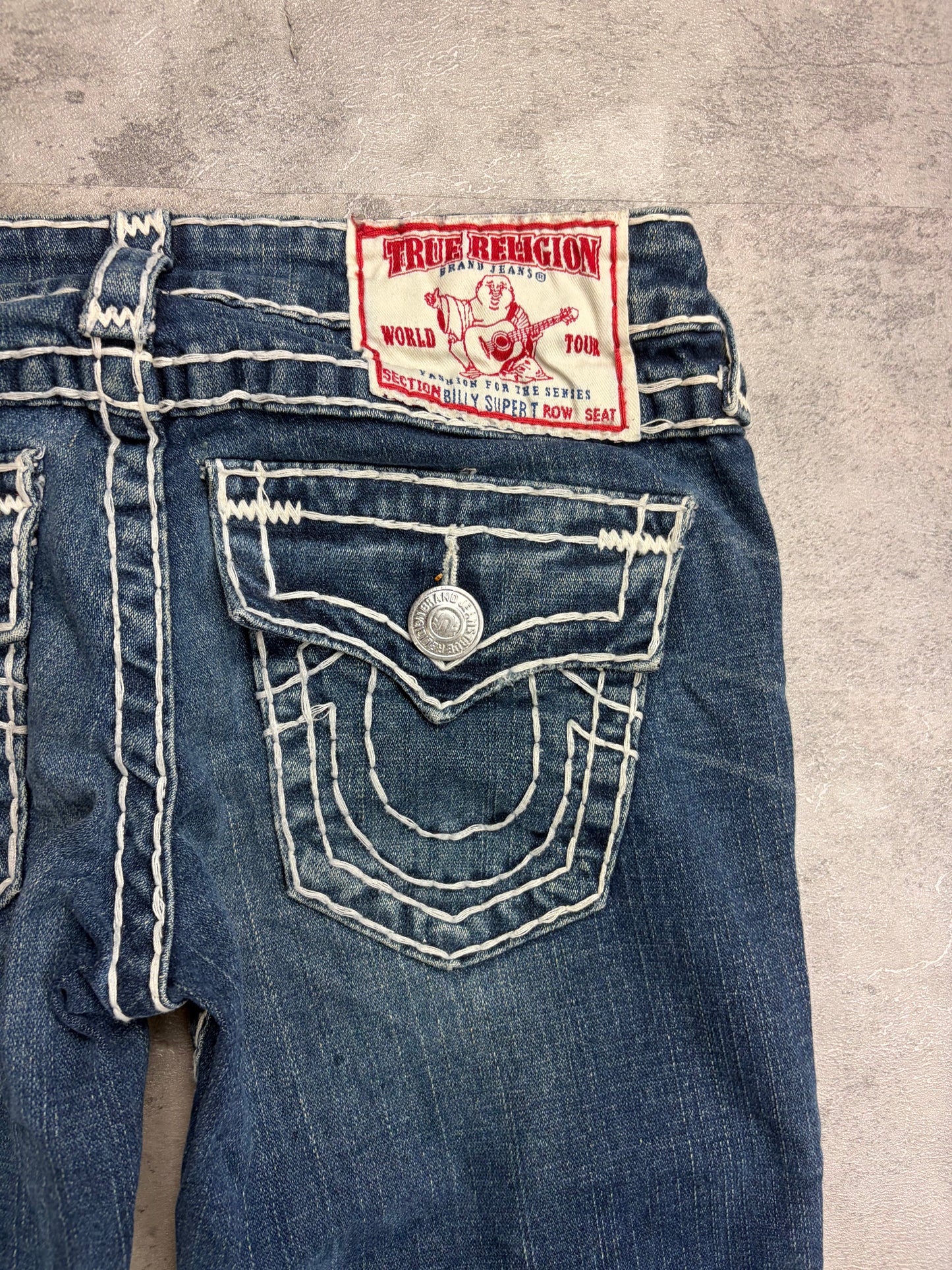True Religion Denim Flared Low waist Y2K