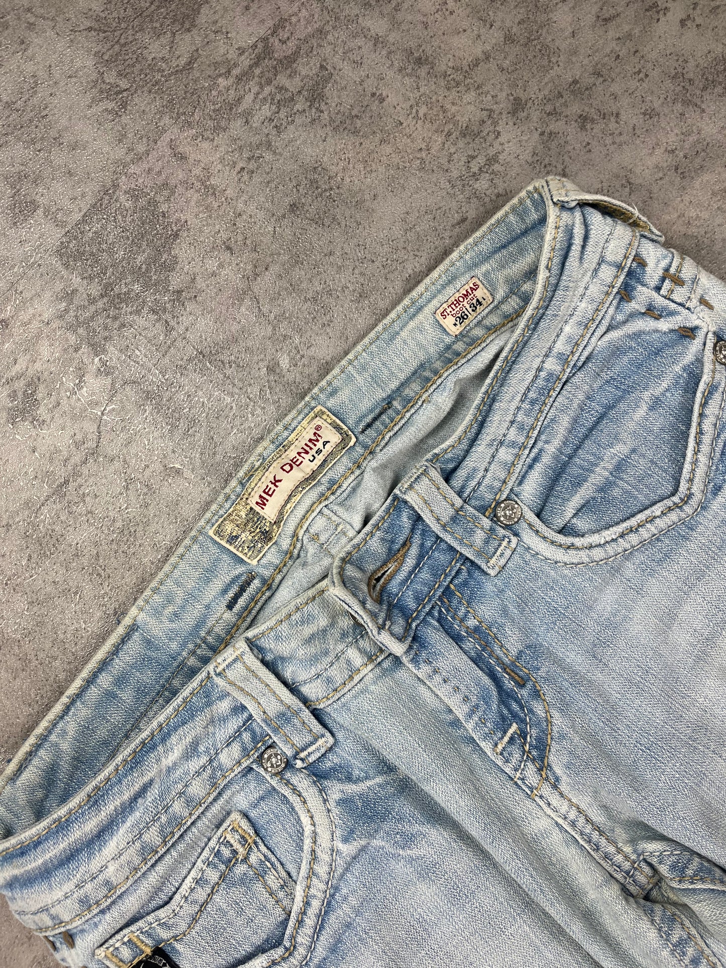 Vintage Y2k Bootcut Mek Lowwaist Jeans