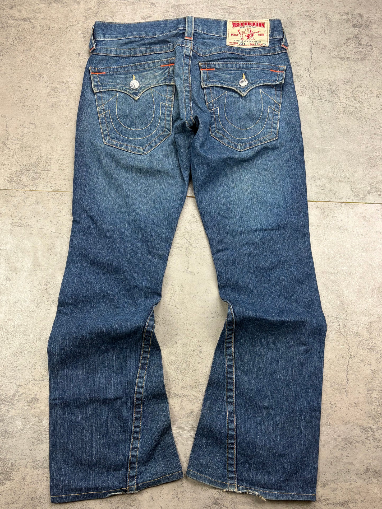 True Religion Low Waist Flared Jeans Y2K