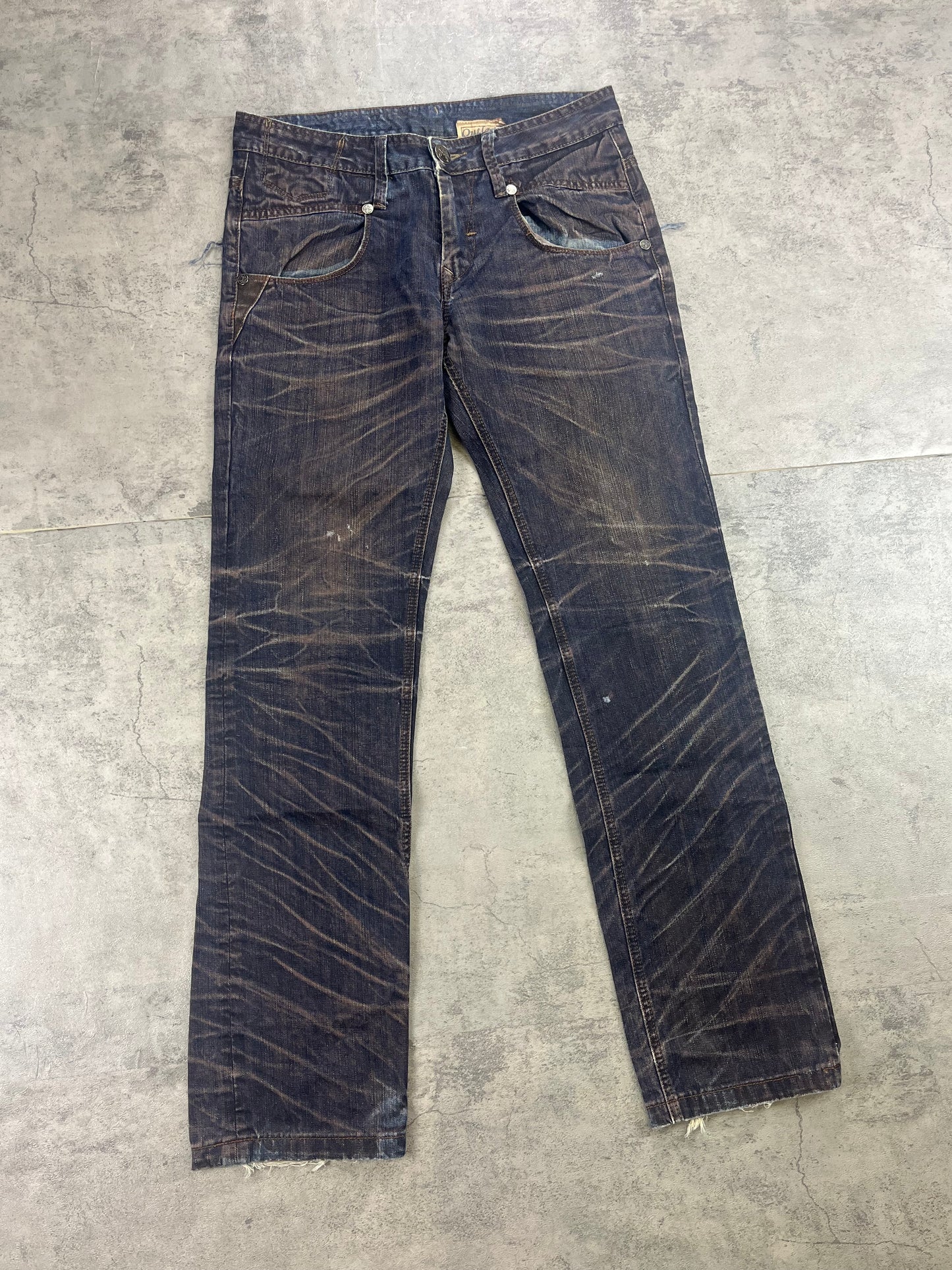 Vintage Japanese Straight Baggy Jeans W32