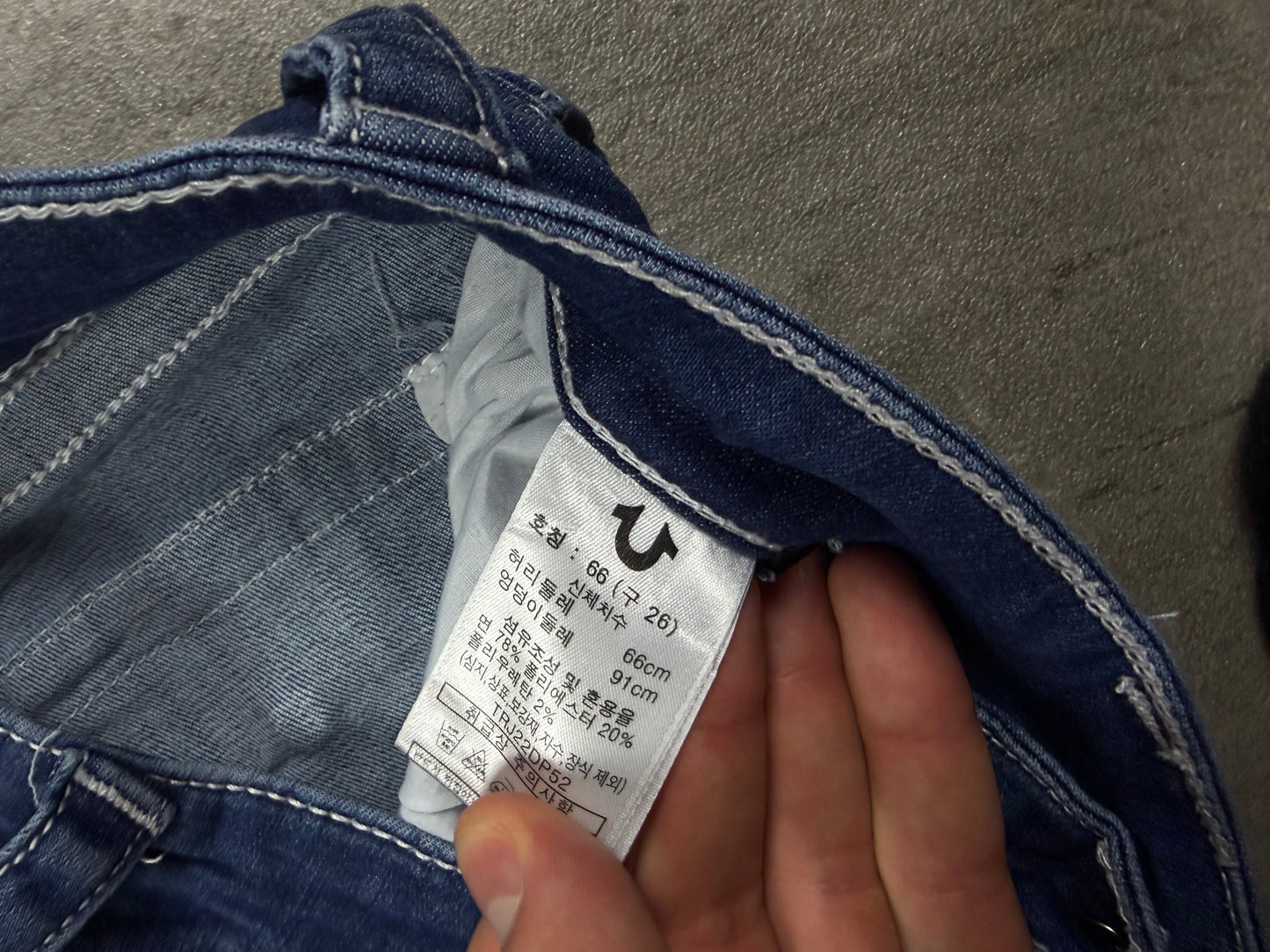 True Religion Y2K Bootcut Jeans Damen Vintage
