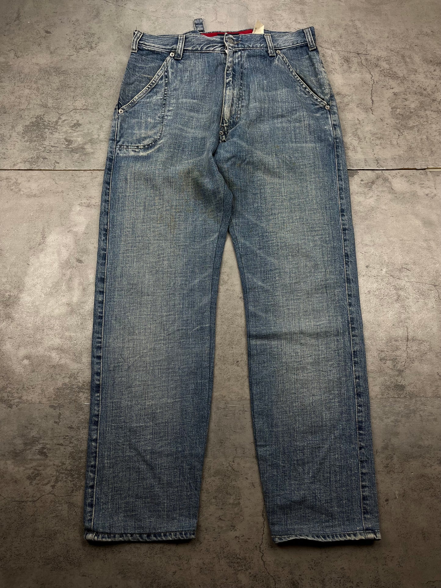 Vintage Armani Baggy Y2k Jeans