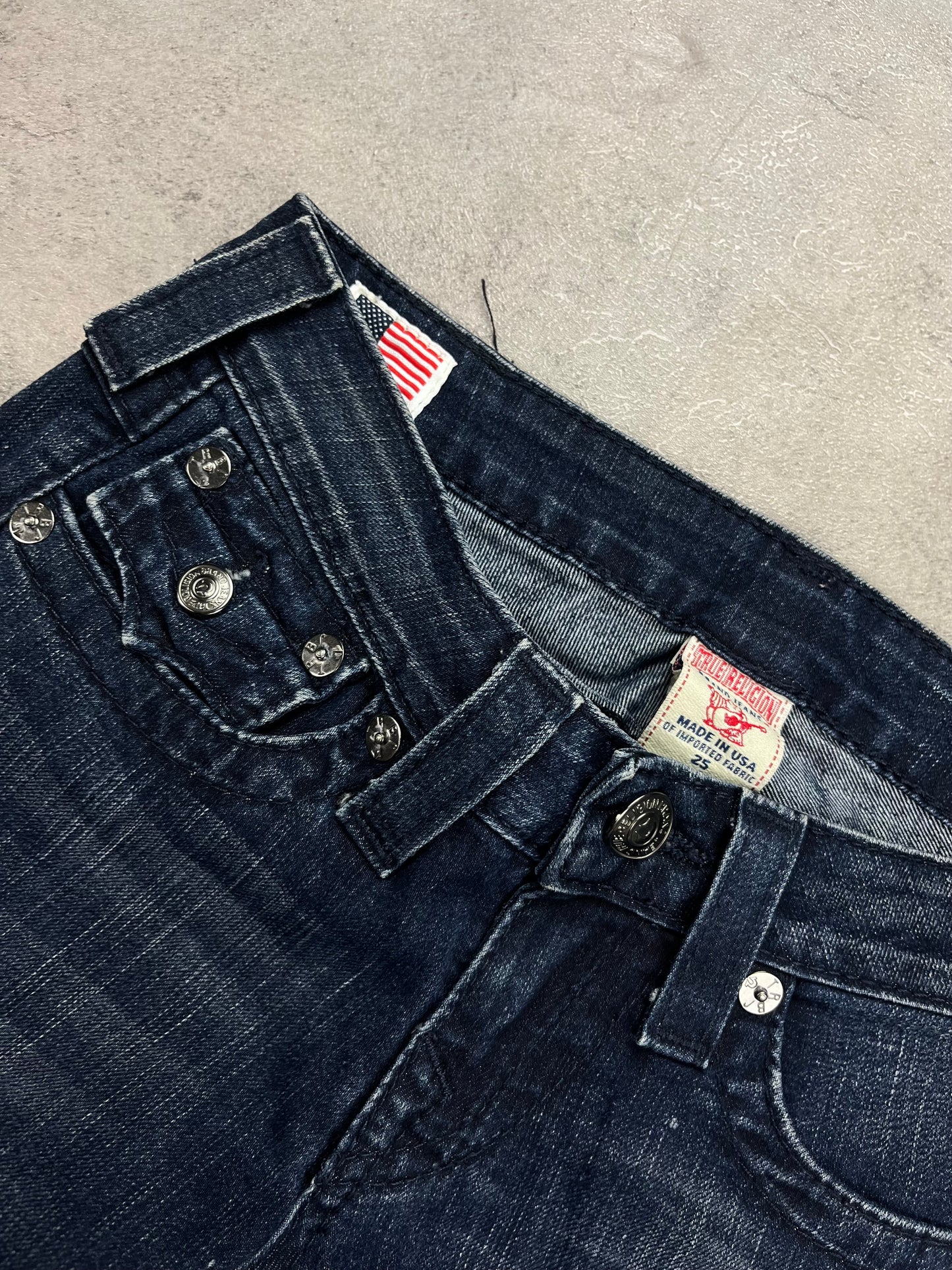 True Religion Lowwaist Straight Y2k Jeans Bootcut