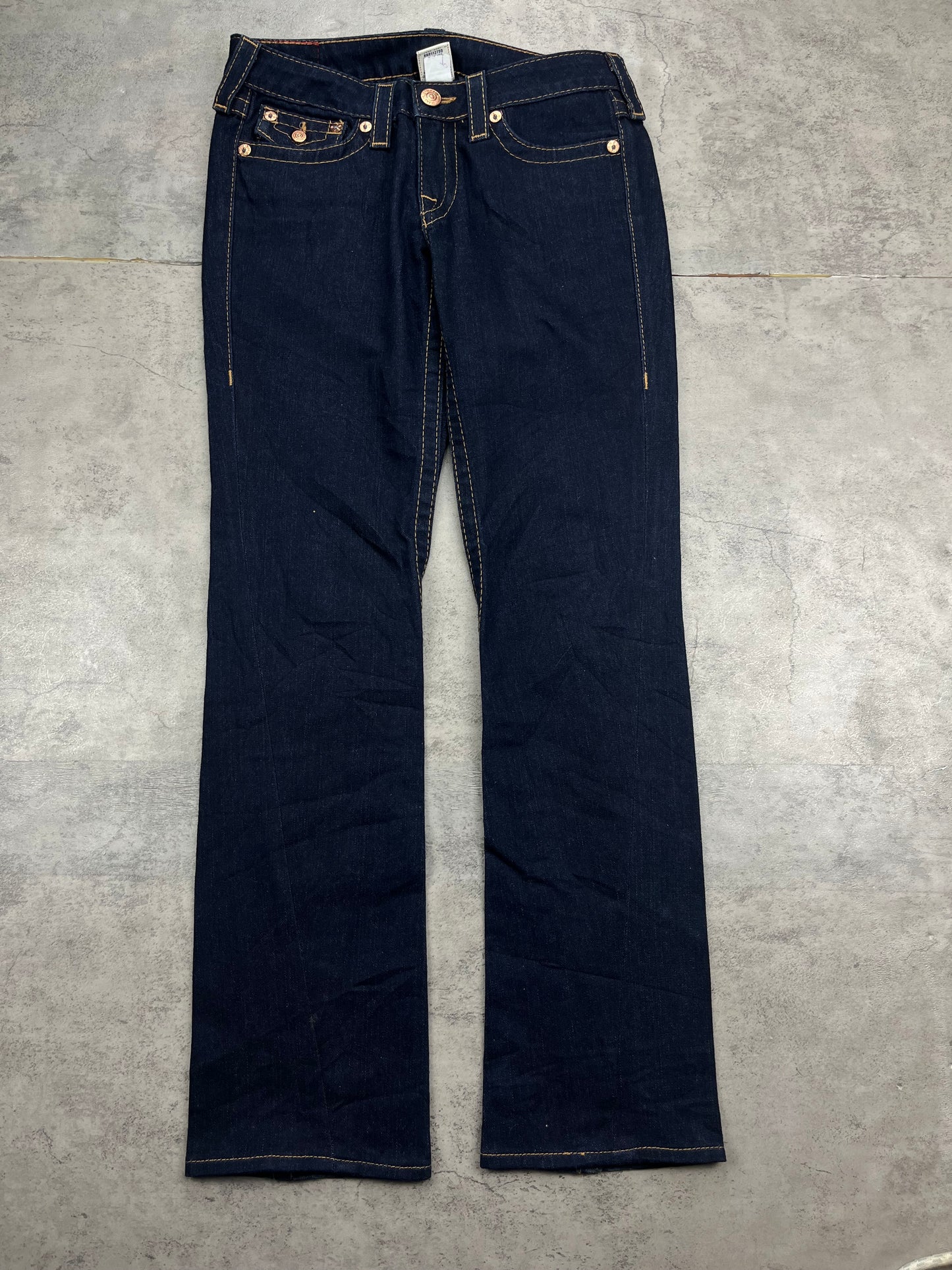 True Religion Low Waist Flared Denim Y2K Vintage Streetwear