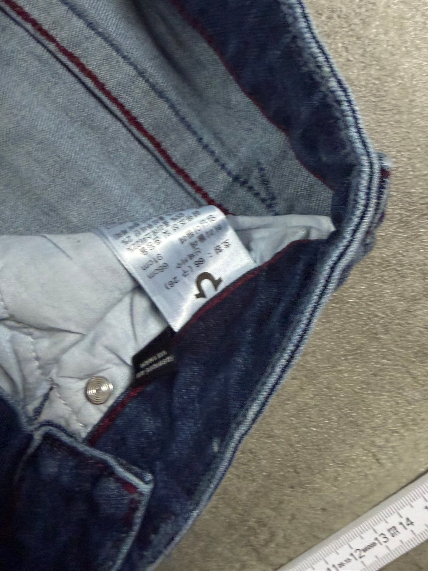 Vintage True Religion Low Waist Flared Jeans