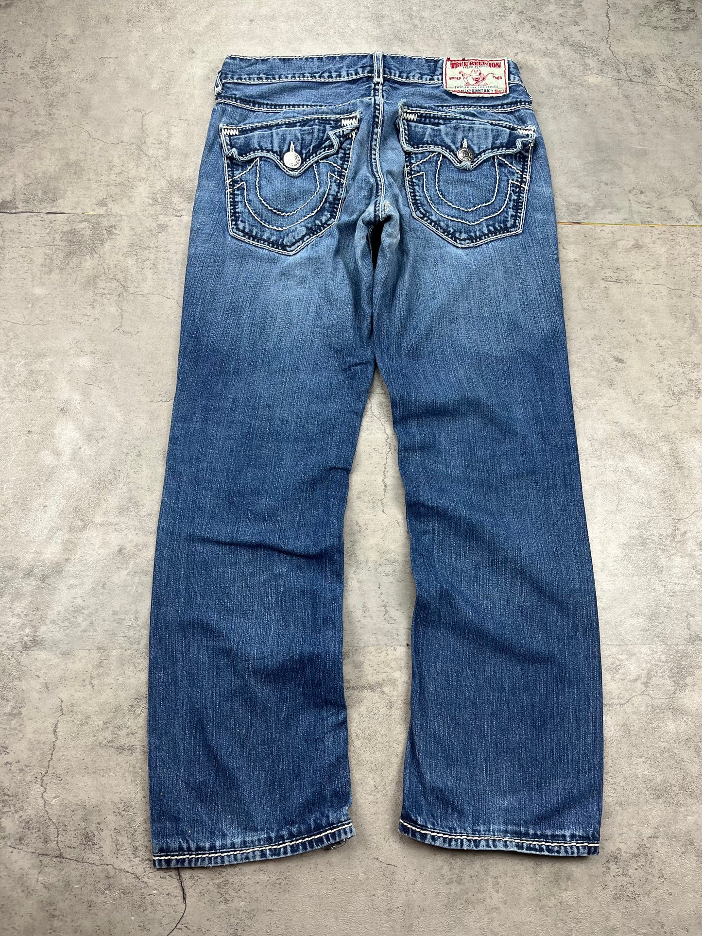 Vintage Y2k Baggy True Religion Jeans