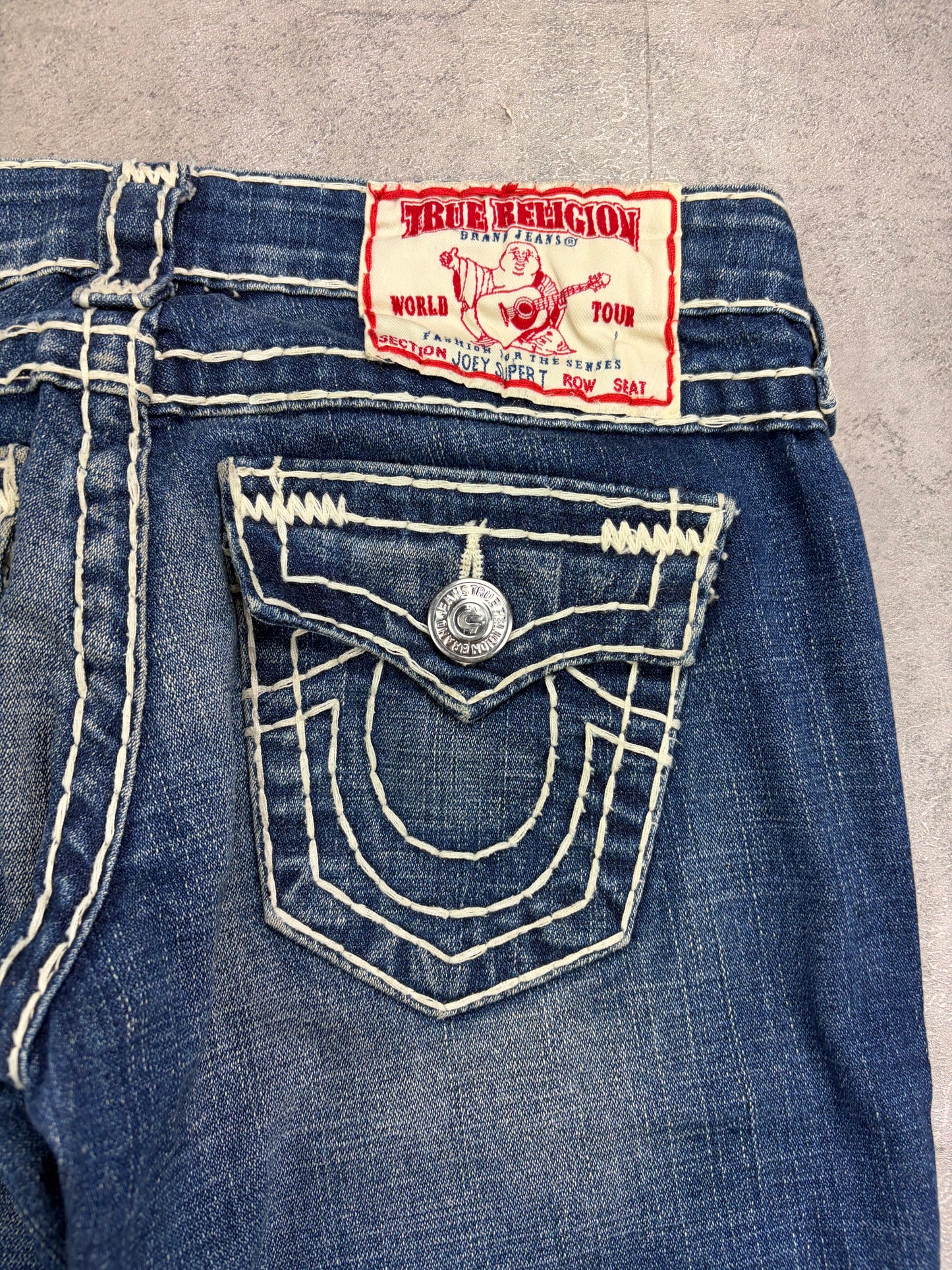 Vintage True Religion Glitzer Lowwaist Y2k Jeans
