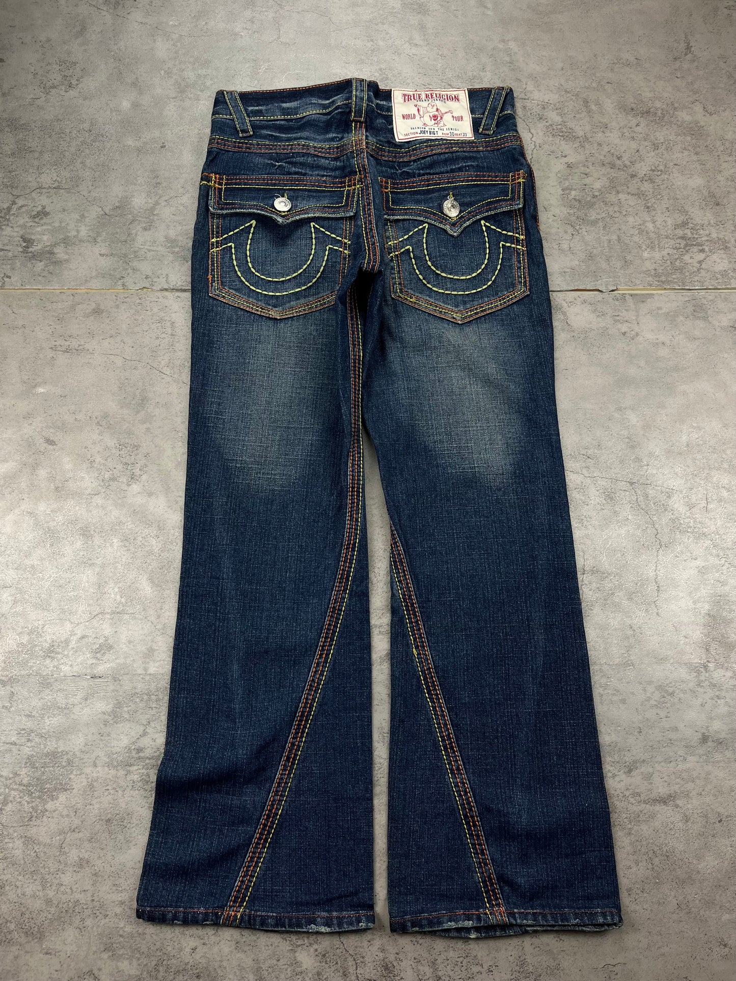Bootcut True Religion Baggy Y2k Jeans