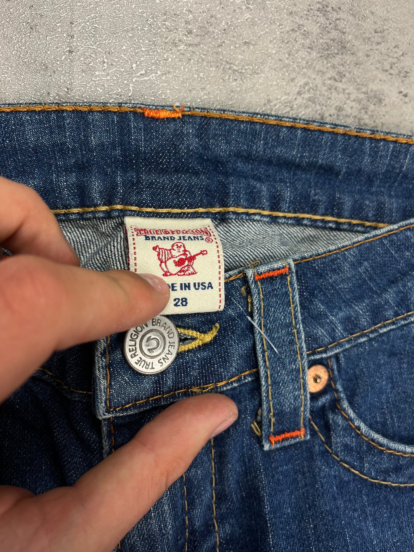 Rare Vintage True Religion Jeans Bootcut Flared Y2K Low Rise