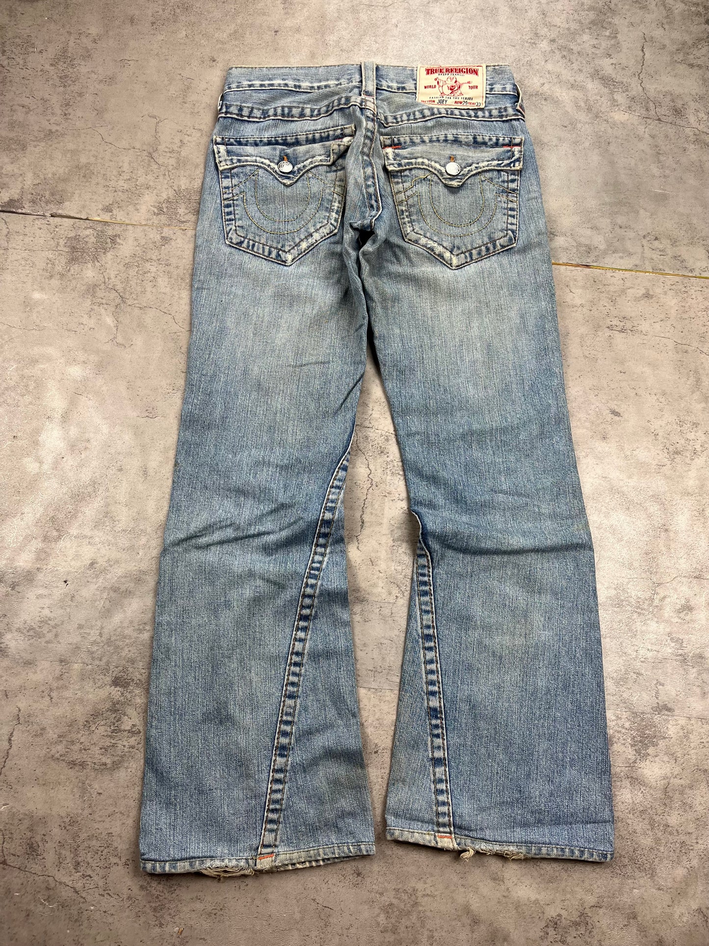 Bootcut Vintage True Religion Jeans Y2k