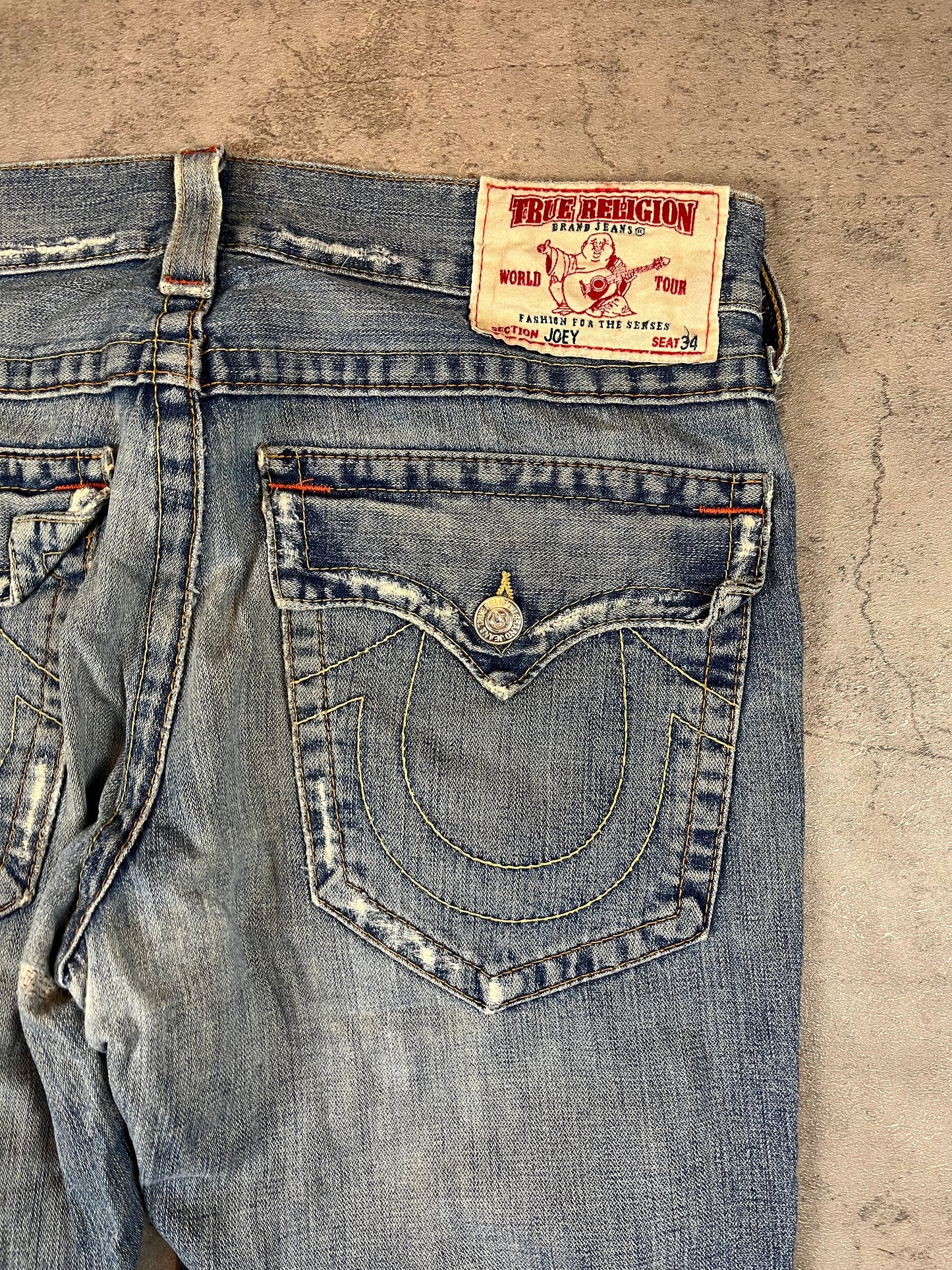 Vintage Y2k True Religion flared