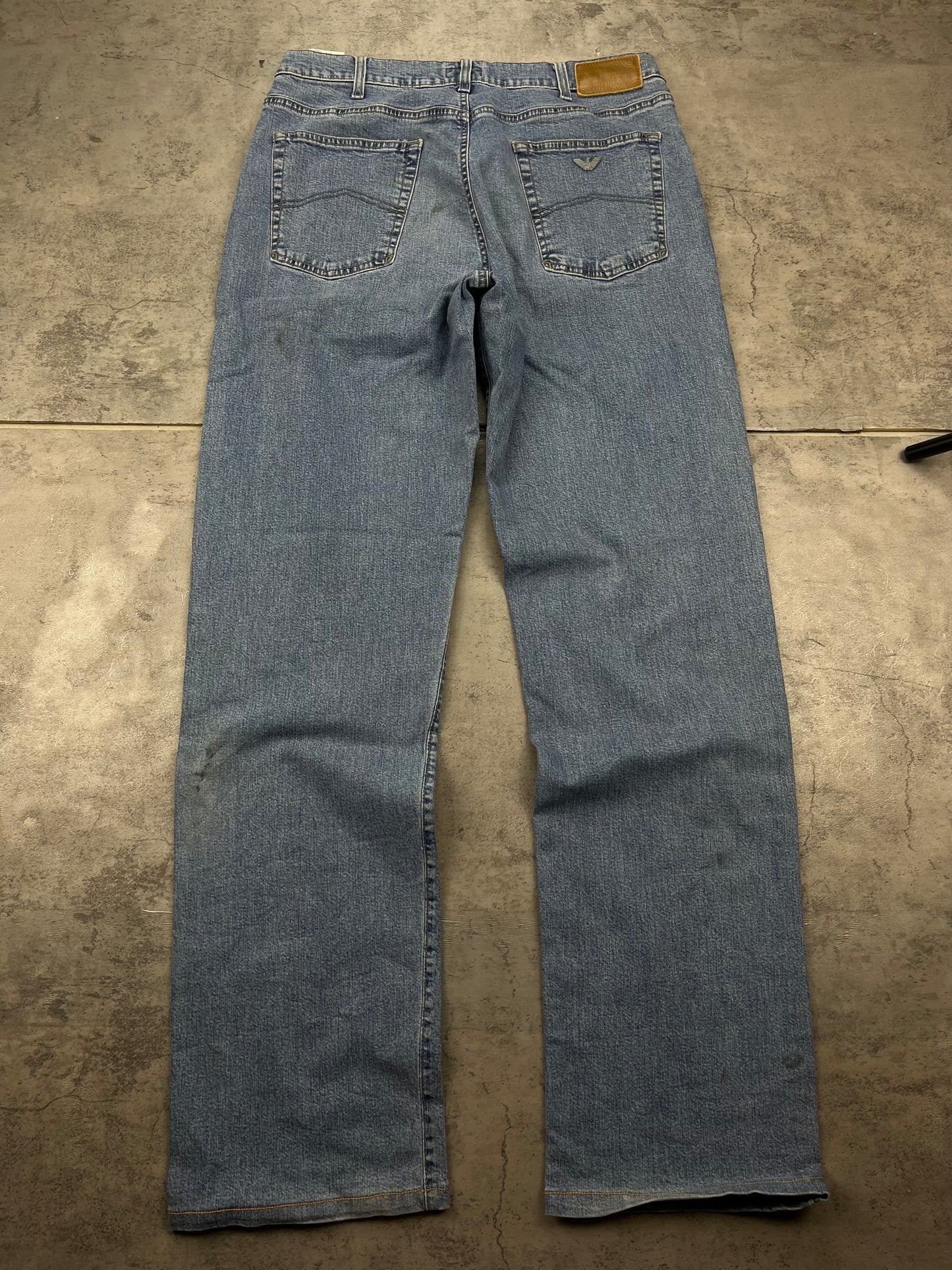 Straight Armani Y2k Pasha Style Jeans