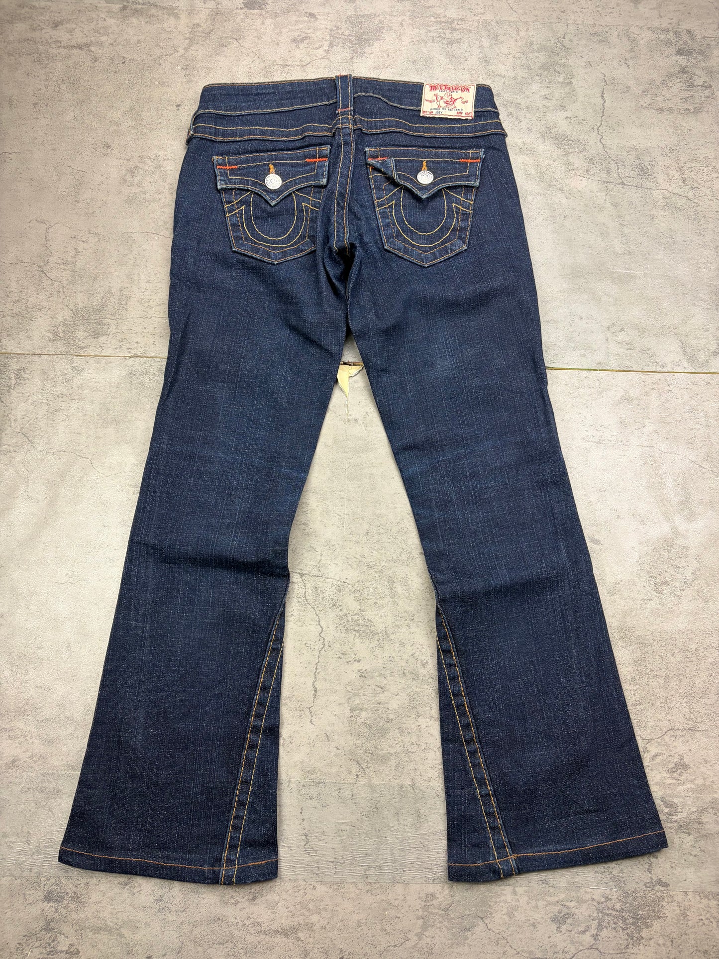 True Religion Flared Low Rise Denim Y2K